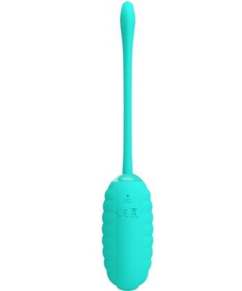 Visão alternativa de PRETTY LOVE - OVO VIBRATÓRIO RECARREGVEL KIRK AQUA VERDE