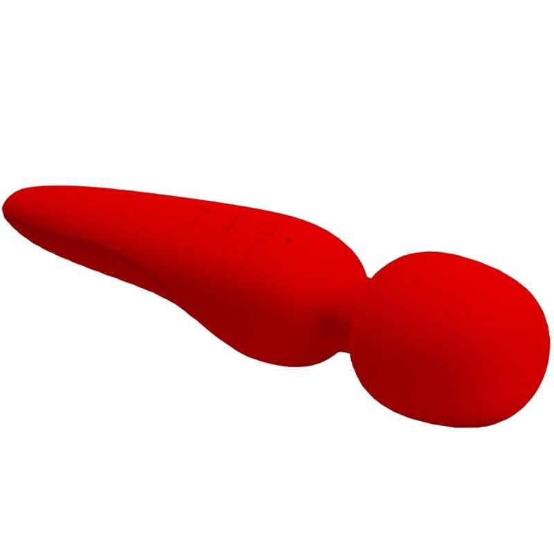 PRETTY LOVE - MAREDITH MASSAGER 12 MODOS DE VIBRAÇÃO VERMELHO - Imagem 5
