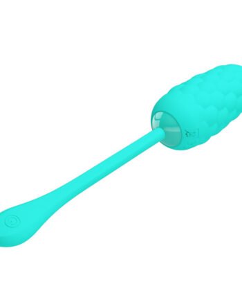 Visão alternativa de PRETTY LOVE - OVO VIBRANTE COM TEXTURA MARINHA RECARREGVEL AQUA GREEN
