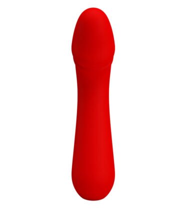 PRETTY LOVE - VIBRADOR RECARREGVEL CETUS VERMELHO