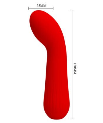Visão alternativa de PRETTY LOVE - VIBRADOR RECARREGVEL FAUN VERMELHO