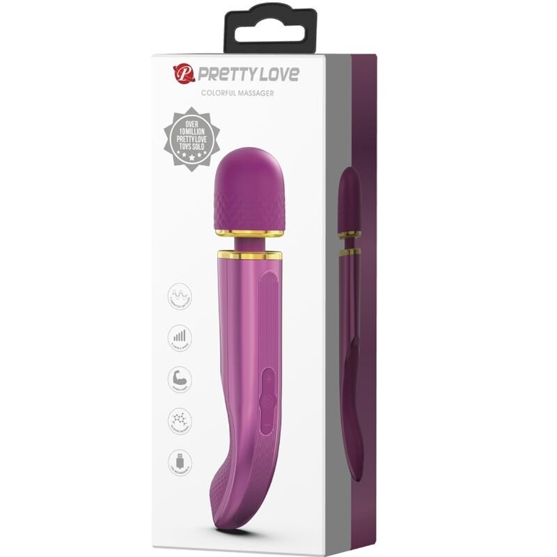 PRETTY LOVE - MASSAGER 7 MODOS DE VIBRAÇÃO ROXO - Imagem 2