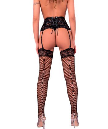 Alternative view of LIVCO CORSETTI FASHION - JELLY LC 90673 LIGUERO + MEDIAS NEGRO
