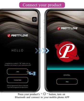 PRETTY LOVE - CATALINA VIBRADOR APP CONTROLE REMOTO ROXO
