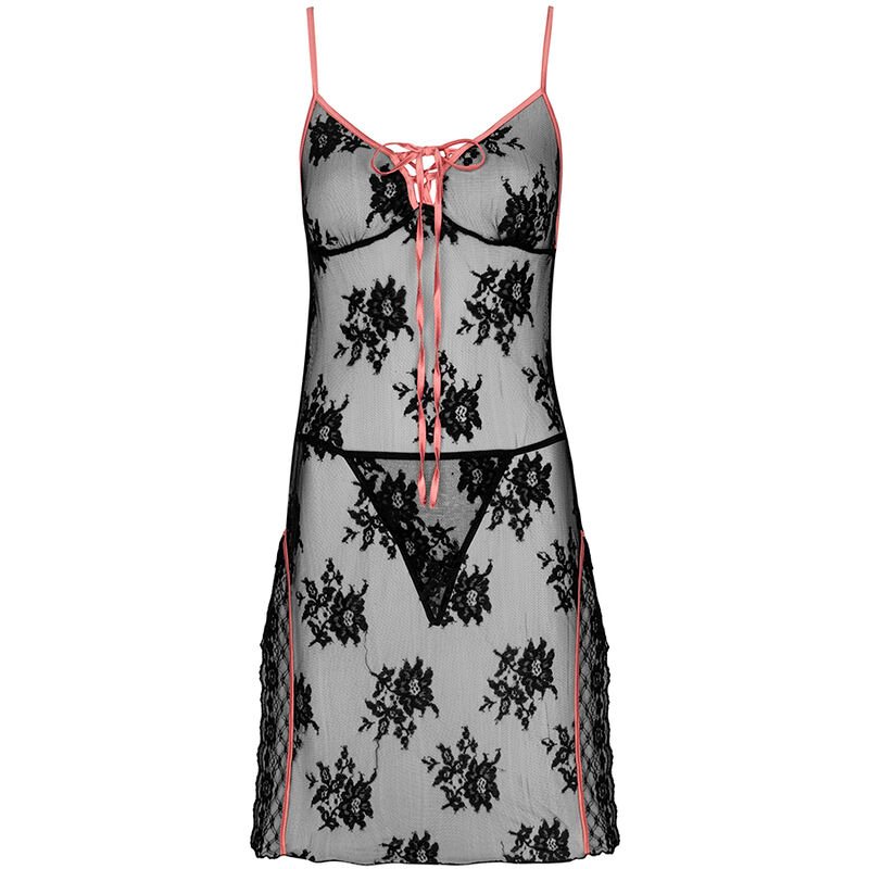 LIVCO CORSETTI FASHION - KARONIN LC 90628 FALDA + PANTY NEGRO - Image 5