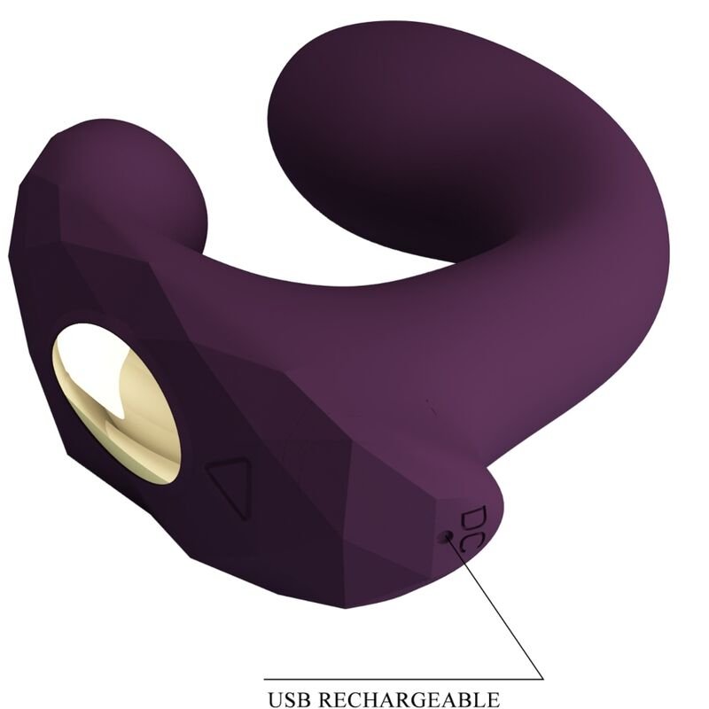 PRETTY LOVE - BILLY CONTROLE REMOTO VIBRATION ROXO APLICATIVO GRÁTIS - Imagem 5