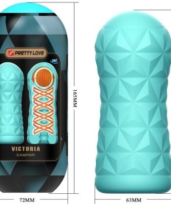 Visão alternativa de PRETTY LOVE - MASTURBADOR VICTORIA CASPAR AQUA VERDE
