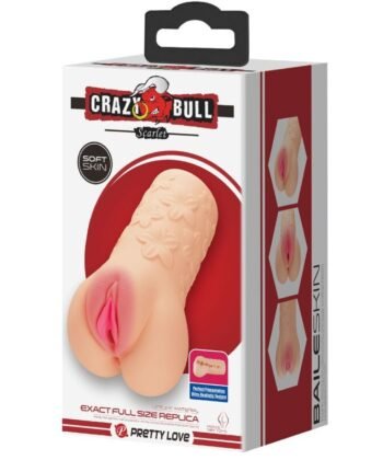 CRAZY BULL - MASTUBADOR EM FORMA DE VAGINA SCARLET - Image 4