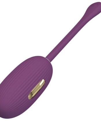 PRETTY LOVE - DOREEN OVO VIBRATÓRIO RECARREGVEL ROXO