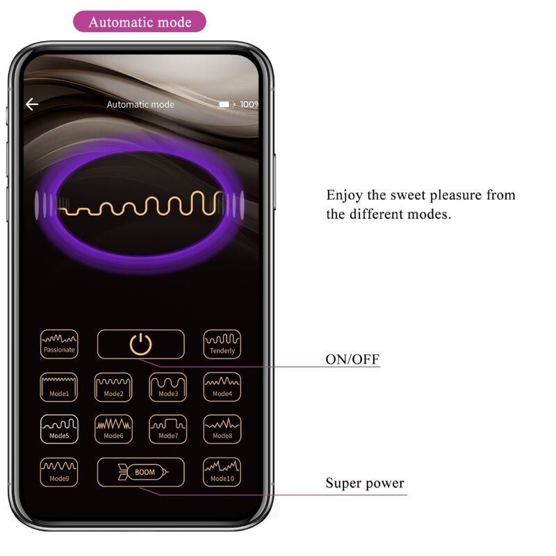PRETTY LOVE - AUGUST VIBRADOR DE PRAZER DUPLO GLOBAL REMOTO - Imagem 3