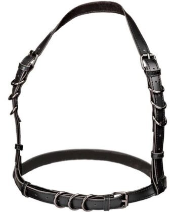 CALEXOTICS - EUPHORIA ARNÊS DE FIVELA HALTER PRETO