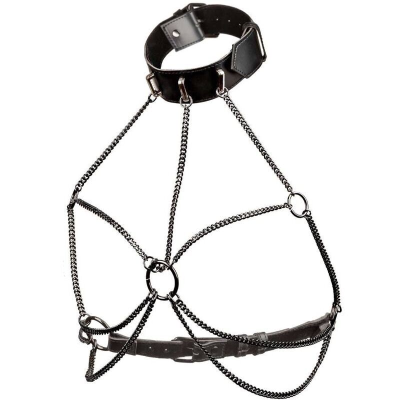 CALEXOTICS - EUPHORIA PLUS SIZE MULTI CHAIN COLLAR ARNÊS - Image 2