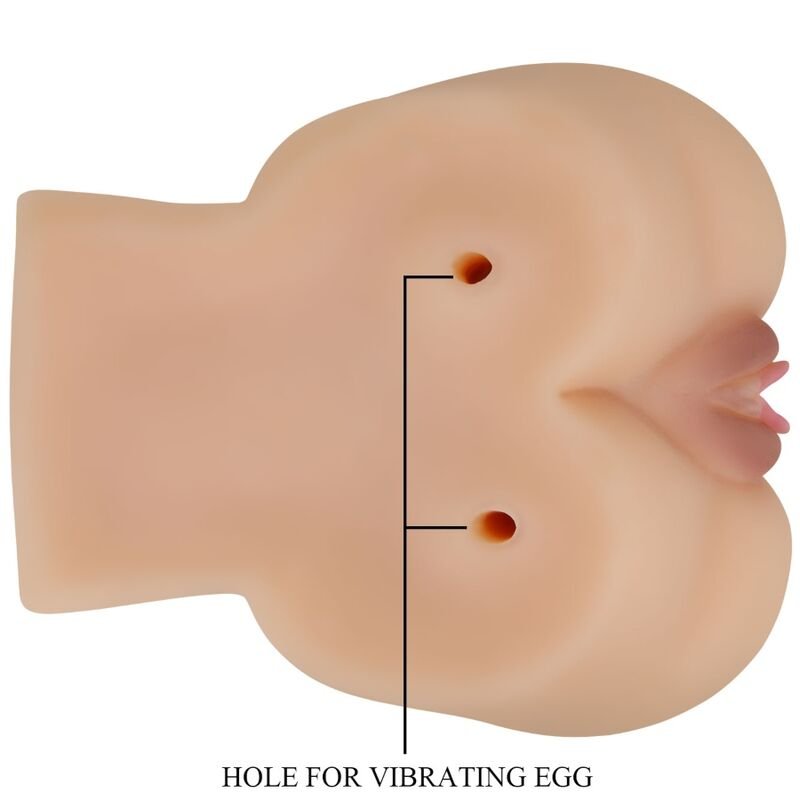 CRAZY BULL - VIBRADOR REALISTA DE VAGINA E NUS KYLIE - Imagem 4