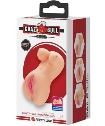 CRAZY BULL - VIBRADOR REALISTA DE VAGINA E NUS HANNAH - Image 3