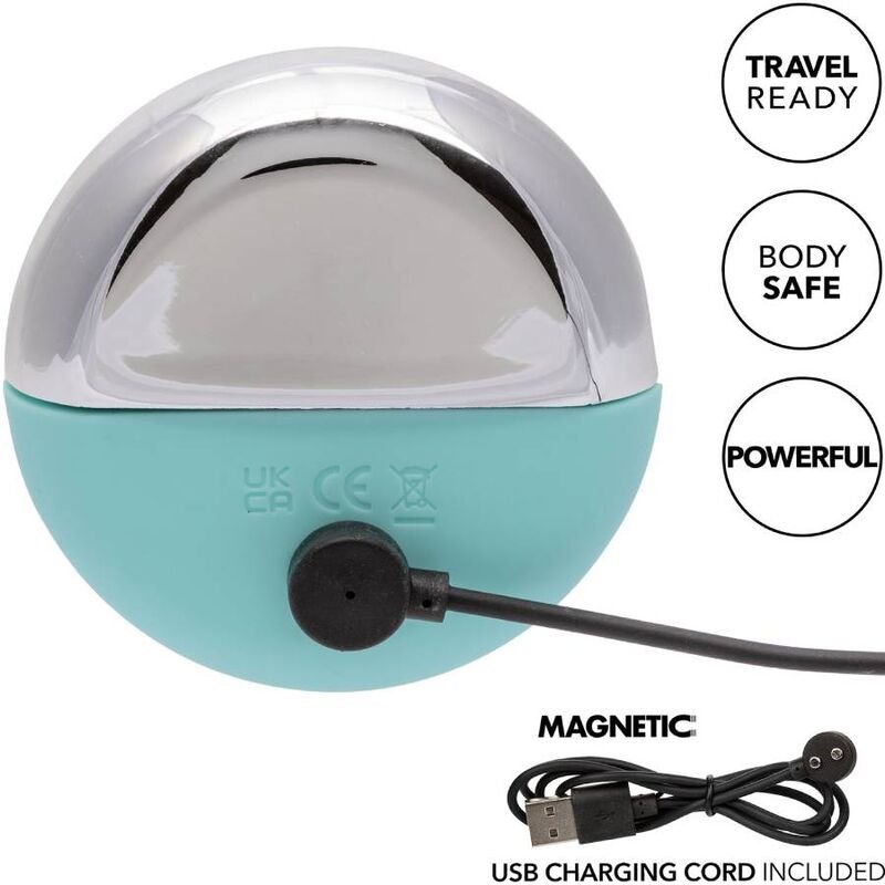CALEXOTICS - OVATION ESTIMULADOR RAVE AQUA GREEN - Imagem 3
