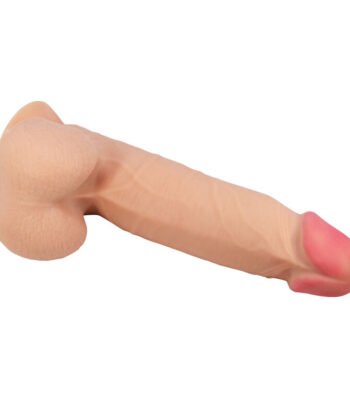 PRETTY LOVE - SÉRIE SLIDING SKIN DILDO REALISTA COM VENTOSA DESLIZANTE PELE 21,8 CM - Imagem 5