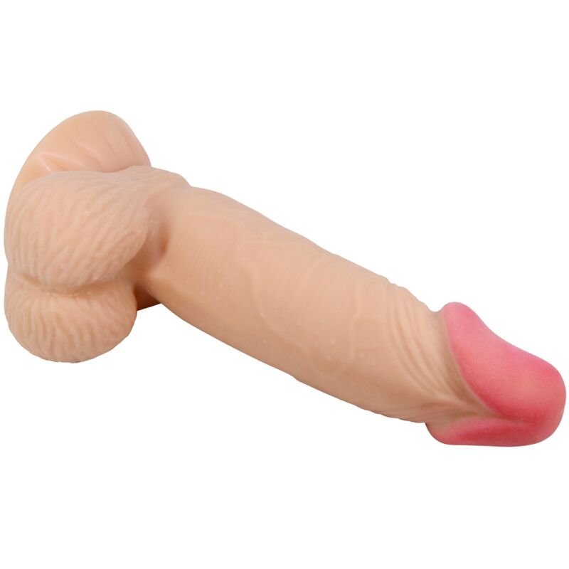 PRETTY LOVE - SÉRIE SLIDING SKIN DILDO REALÍSTICO COM VENTOSA DESLIZANTE PELE 19,4 CM - Imagem 3