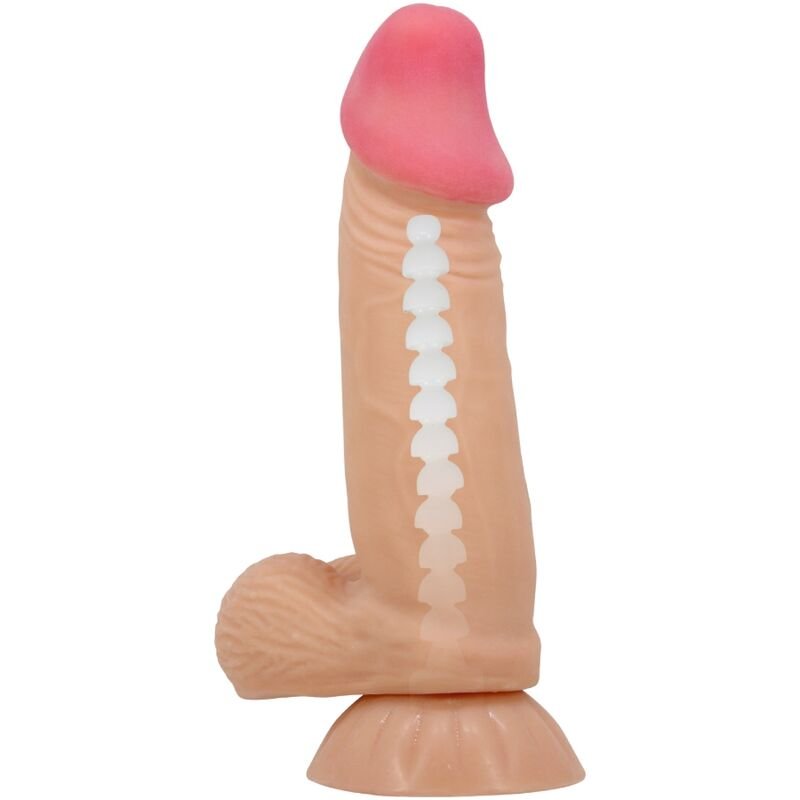 PRETTY LOVE - SÉRIE SLIDING SKIN DILDO REALÍSTICO COM VENTOSA DESLIZANTE PELE 19,4 CM - Imagem 5