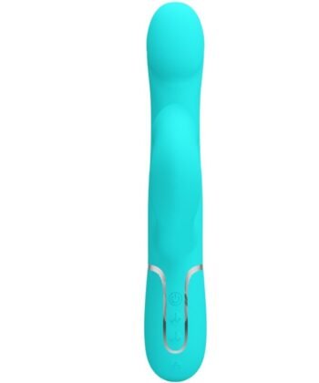Visão alternativa de PRETTY LOVE - VIBRADOR COELHO PÉROLAS AQUA VERDE