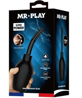 Visão alternativa de MR PLAY - DUCHA ANAL BLKC SUPER POWER PRETA
