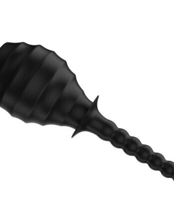 MR PLAY - PLUGUE ANAL DE CONTROLE REMOTO VIBRADOR PODEROSO PRETO