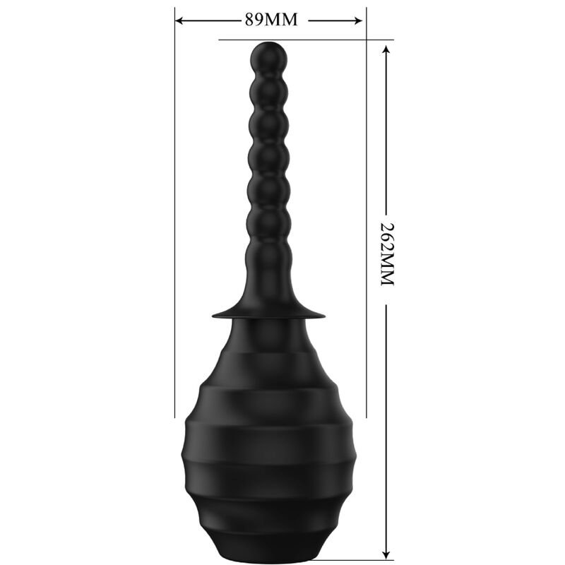 MR PLAY - PLUGUE ANAL DE CONTROLE REMOTO VIBRADOR PODEROSO PRETO - Imagem 2