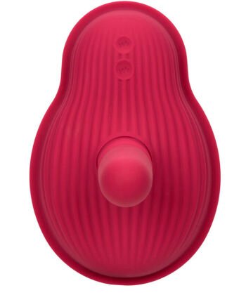 Visão alternativa de CALEXOTICS - RIDER MASSAGER DUPLO MOTOR CONTROLE REMOTO VERMELHO