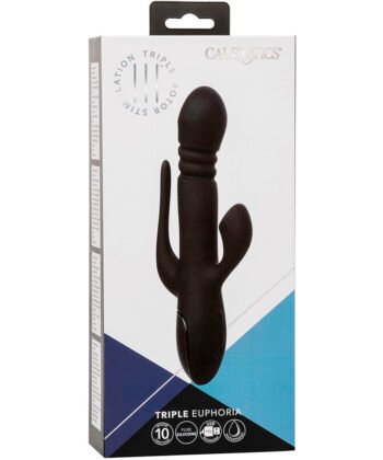Visão alternativa de CALEXOTICS - VIBRADOR TRIPLO EUPHORIA PRETO