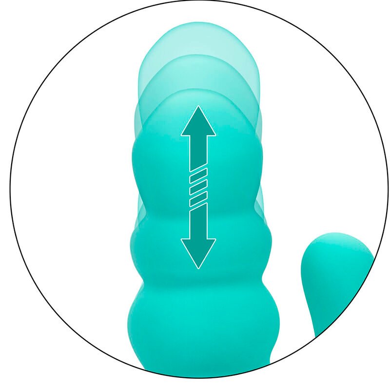 CALEXOTICS - VIBRADOR DEL MAR DIVA RABBIR AQUA GREEN POR CALIFORNIA DREAMING - Image 5
