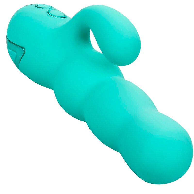 CALEXOTICS - VIBRADOR DEL MAR DIVA RABBIR AQUA GREEN POR CALIFORNIA DREAMING - Image 4