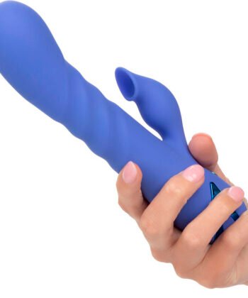 CALEXOTICS - LA LOVE VIBRADOR E SUCÇÃO AZUL DA CALIFORNIA DREAMING