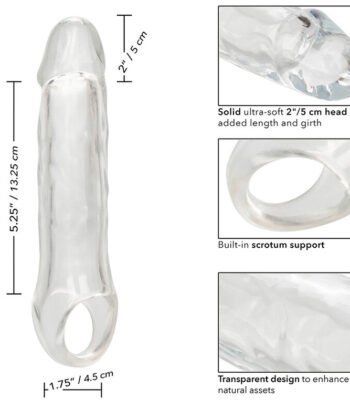 CALEXOTICS - PERFORMANCE MAXX CLEAR EXTENSION 7,5 TRANSPARENTE - Imagem 5