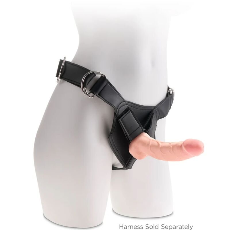 KING COCK - DILDO TRIPLA DENSIDADE 18.4 CM - Imagem 3