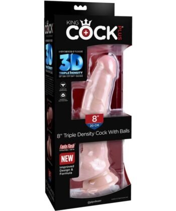 Alternative view of KING COCK - DILDO TRIPLA DENSIDADE 18.4 CM
