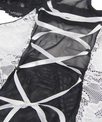SUBBLIME - DISFRAZ SIRVIENTA BODY S/M - Imagem 5