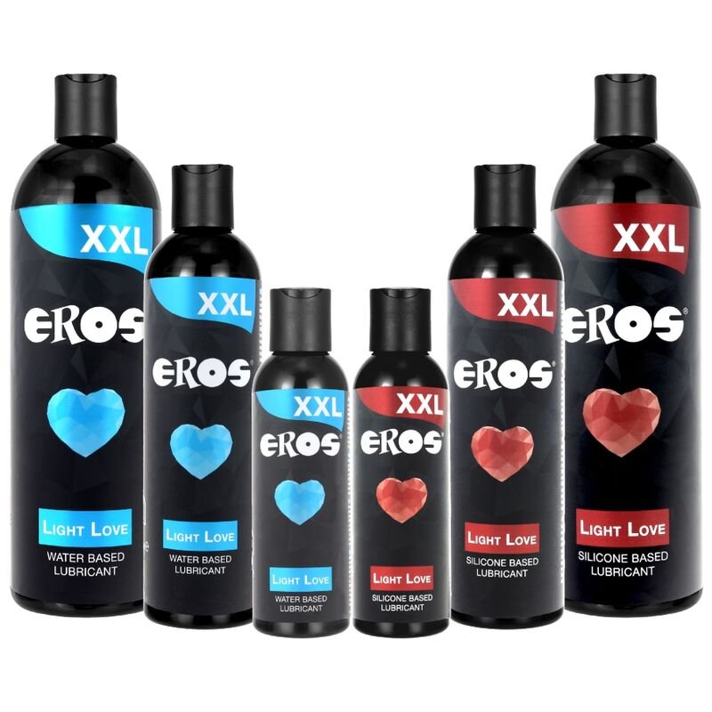 EROS - XXL LIGHT LOVE À BASE DE ÁGUA 600 ML - Image 3