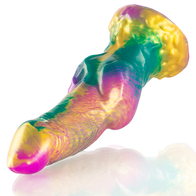 EPIC - IRIS DILDO COM TESTÍCULOS DE PRAZER ARCO-ÍRIS - Image 5