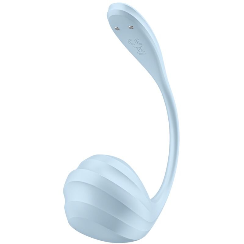 SATISFYER - ESTIMULADOR DE PONTO G DE PÉTALA LISA CÉU AZUL APLICATIVO GRATUITO - Image 4