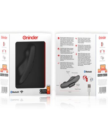 ONINDER - VIBRADOR RECARREGÁVEL MANILA PANTY 9 VELOCIDADES 9,6 CM X 2,6 CM - APLICAÇÃO GRATUITO - Image 3