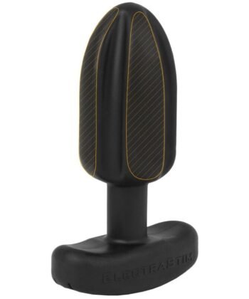 ELECTRASTIM - PLUG ANAL TARTARUS QUADRIPOLAR SILICONE PRETO