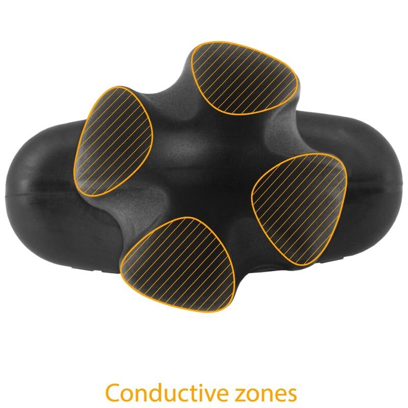 ELECTRASTIM - PLUG ANAL TARTARUS QUADRIPOLAR SILICONE PRETO - Image 3