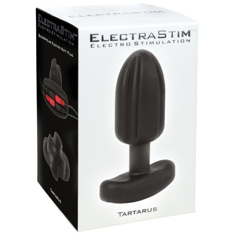ELECTRASTIM - PLUG ANAL TARTARUS QUADRIPOLAR SILICONE PRETO - Image 2