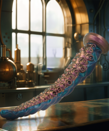 Visão alternativa de EPIC - CHARYBDIS FINE TENTCULO DILDO TAMANHO GRANDE
