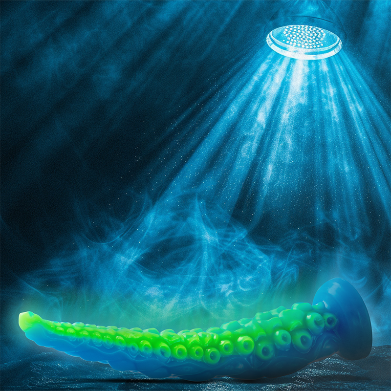 EPIC - SCYLLA FLUORESCENTE FINO TENTCULO DILDO TAMANHO GRANDE - Imagem 3