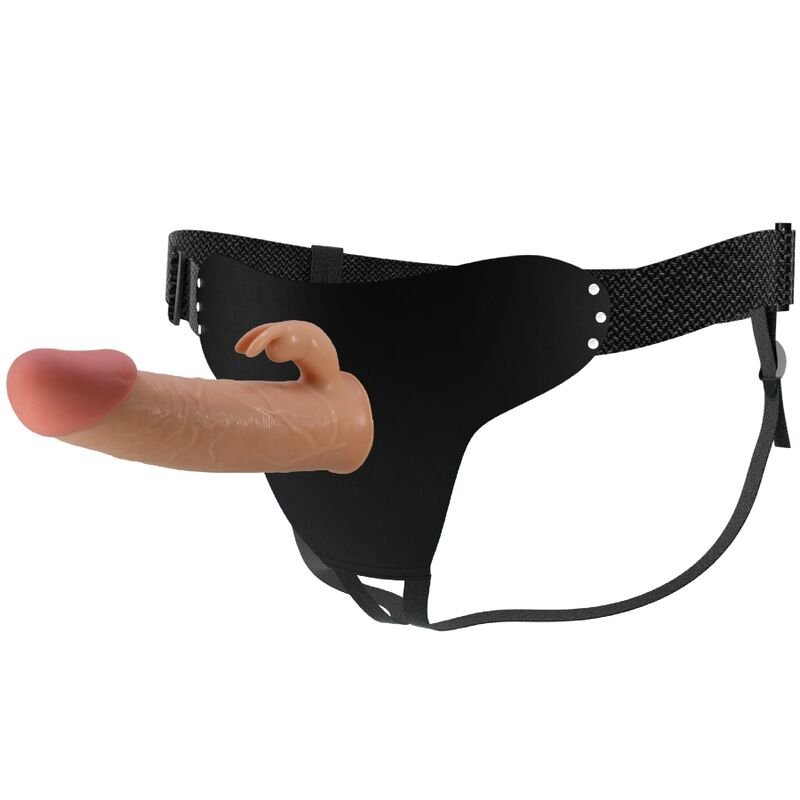 PRETTY LOVE - MAVIS HARNESS CUECAS UNIVERSAIS COM DILDO 19 CM NATURAL - Imagem 5