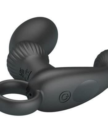 PRETTY LOVE - CAYLA MASSAGEADOR VIBRADOR ANAL PRETO - Imagem 4