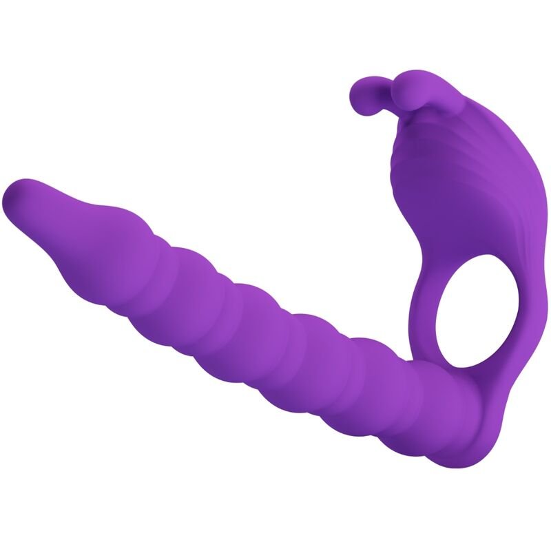 PRETTY LOVE - BLACKNEY ANÉIS PARA PÊNIS COM PLUG VIBRADOR - Imagem 2