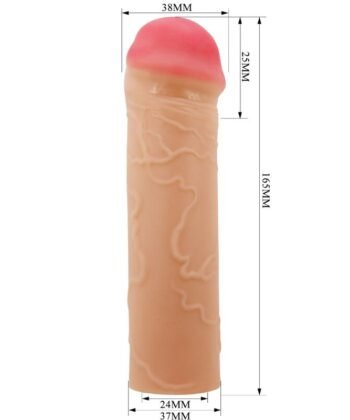 PRETTY LOVE - NILO EXTENSOR DE PÊNIS COBERTURA CARNE
