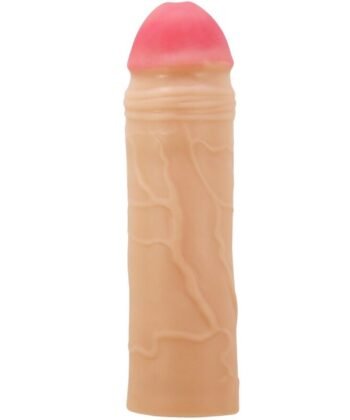 PRETTY LOVE - CHANE PENIS EXTENDER COBERTURA CARNE