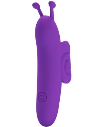 Visão alternativa de PRETTY LOVE - SNAIL ESTIMULADOR DE DEDO ROXO PODEROSO
